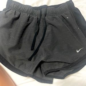 Black/Grey Nike Shorts (Small)